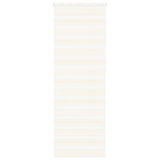 Vidaxl zebra rolgordijn 85x230 cm stofbreedte 80,9 cm marmerbeige