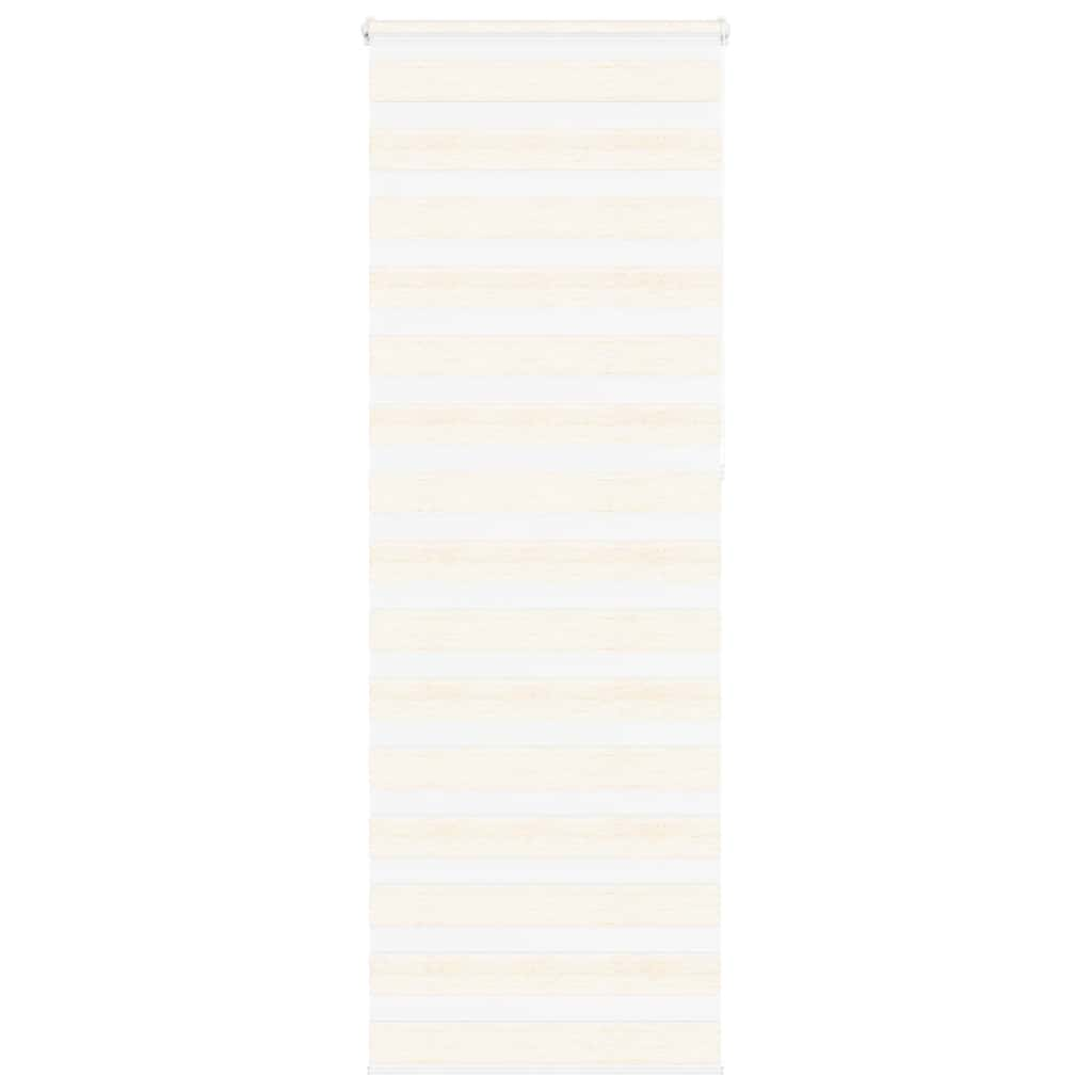 Vidaxl zebra rolgordijn 90x230 cm stofbreedte 85,9 cm marmerbeige