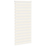VidaXL store enrouleur zèbre 100x230 cm largeur de tissu 95,9 cm marbre beige