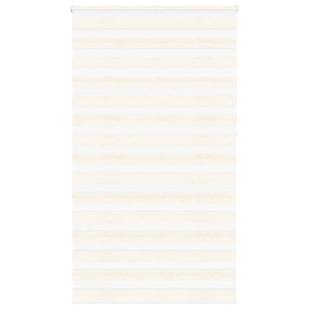 VidaXL store enrouleur zèbre 125x230 cm largeur de tissu 120,9 cm marbre beige