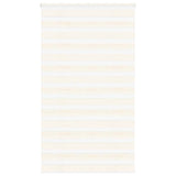 VidaXL store enrouleur zèbre 125x230 cm largeur de tissu 120,9 cm marbre beige