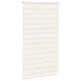 VidaXL store zèbre 130x230cm largeur de tissu 125,9cm polyester marbre beige