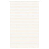 Vidaxl Zebra Roller Blind 140x230 cm Stoffbredde 135,9 cm Marmerbeige