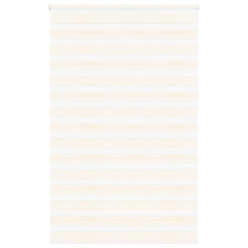 VidaXL store enrouleur zèbre 140x230 cm largeur de tissu 135,9 cm marbre beige
