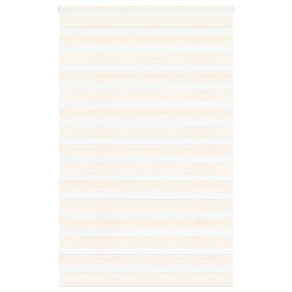 Vidaxl zebra blind 145x230cm stofbreedte 140,9cm polyester marmerbeige