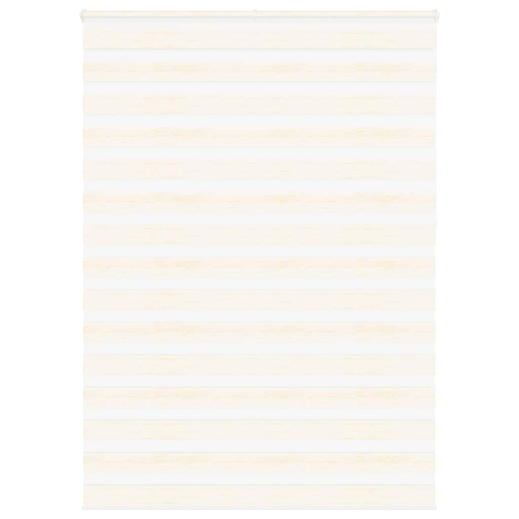 Vidaxl Zebra Roller Blind 155x230 cm Tygbredd 150,9 cm Marmerbeige