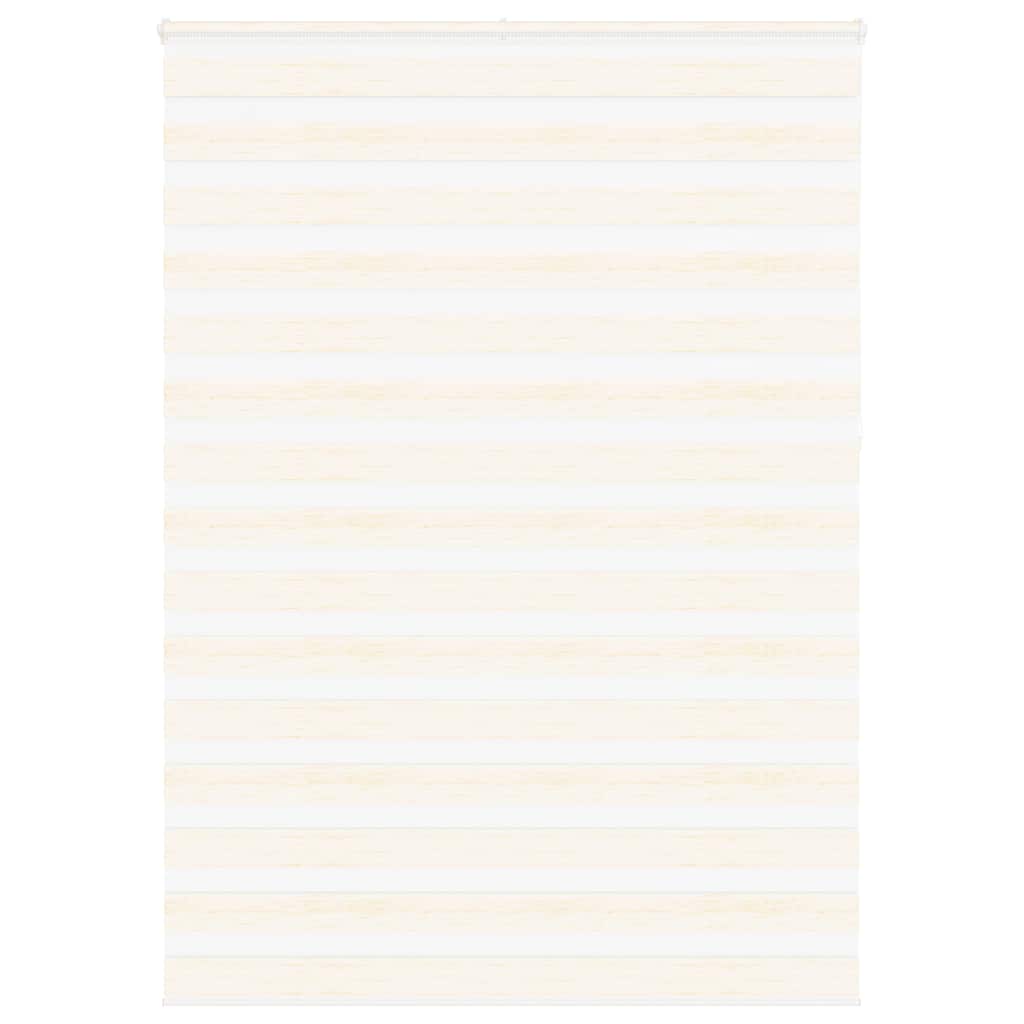 VidaXL store enrouleur zèbre 155x230 cm largeur de tissu 150,9 cm marbre beige