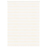 VidaXL store enrouleur zèbre 155x230 cm largeur de tissu 150,9 cm marbre beige