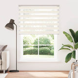 VidaXL store enrouleur zèbre 155x230 cm largeur de tissu 150,9 cm marbre beige