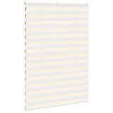 VidaXL store enrouleur zèbre 155x230 cm largeur de tissu 150,9 cm marbre beige
