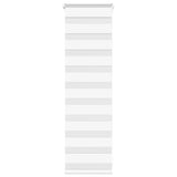 Vidaxx store enrouleur zèbre 50x100 cm largeur de tissu 45,9 cm polyester blanc