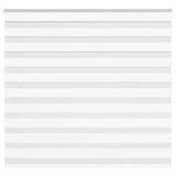 VidaXL store zèbre 155x100 cm largeur de tissu 150,9 cm polyester blanc