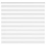 VidaXL store zèbre 160x100 cm largeur de tissu 155,9 cm polyester blanc