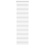 Vidaxl Zebra Roller Blind 40x150 cm Šířka prachu 35,9 cm polyesterová bílá