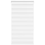 VidaXL store zèbre 70x150 cm largeur de tissu 65,9 cm polyester blanc