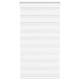 Vidaxx store enrouleur zèbre 75x150 cm largeur de tissu 70,9 cm polyester blanc