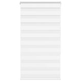 Vidaxx store enrouleur zèbre 80x150 cm largeur de tissu 75,9 cm polyester blanc