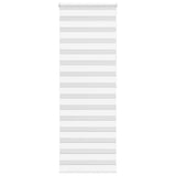 Vidaxl zebra rolgordijn 75x200 cm stofbreedte 70,9 cm polyester wit