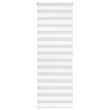 Vidaxx store enrouleur zèbre 85x200 cm largeur de tissu 80,9 cm polyester blanc