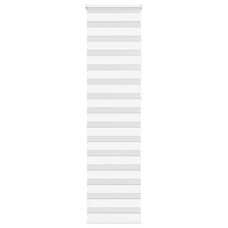 Vidaxx store enrouleur zèbre 65x230 cm largeur de tissu 60,9 cm polyester blanc