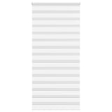 Vidaxx store enrouleur zèbre 95x230 cm largeur de tissu 90,9 cm polyester blanc