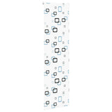 Store enrouleur de douche Vidaxx 80x240 cm, largeur du tissu 76 cm