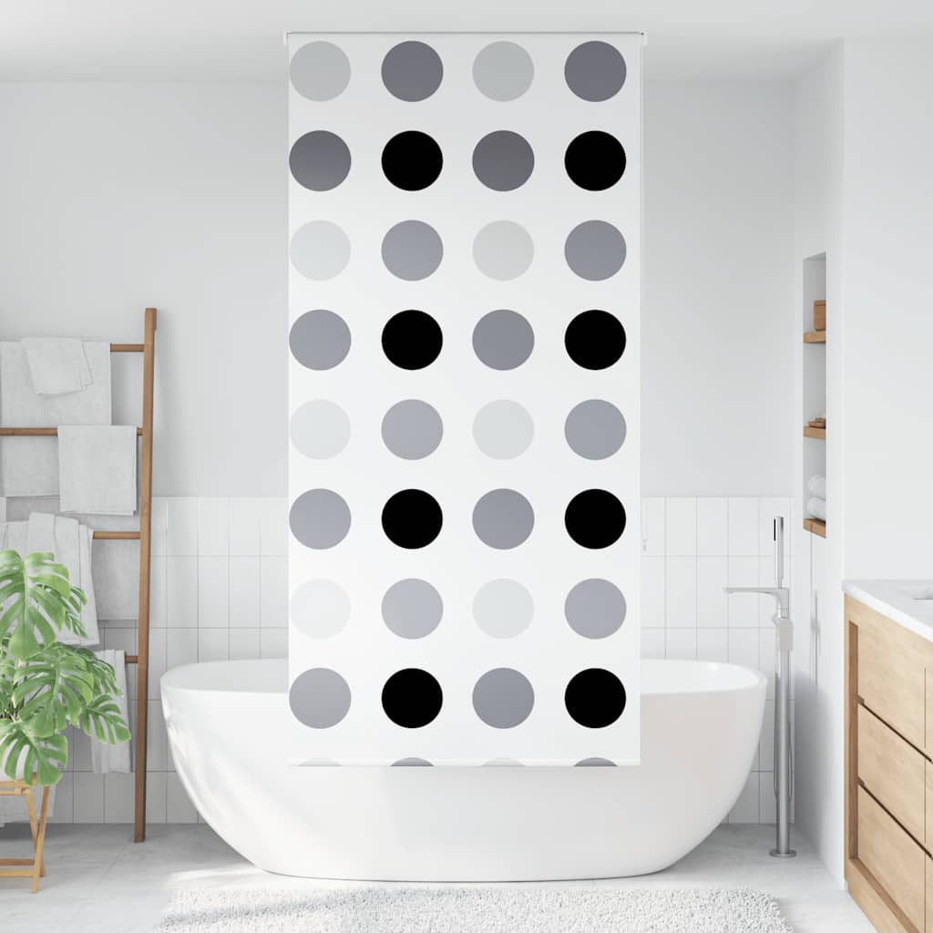 Store enrouleur de douche Vidaxx 90x240 cm, largeur du tissu 86 cm