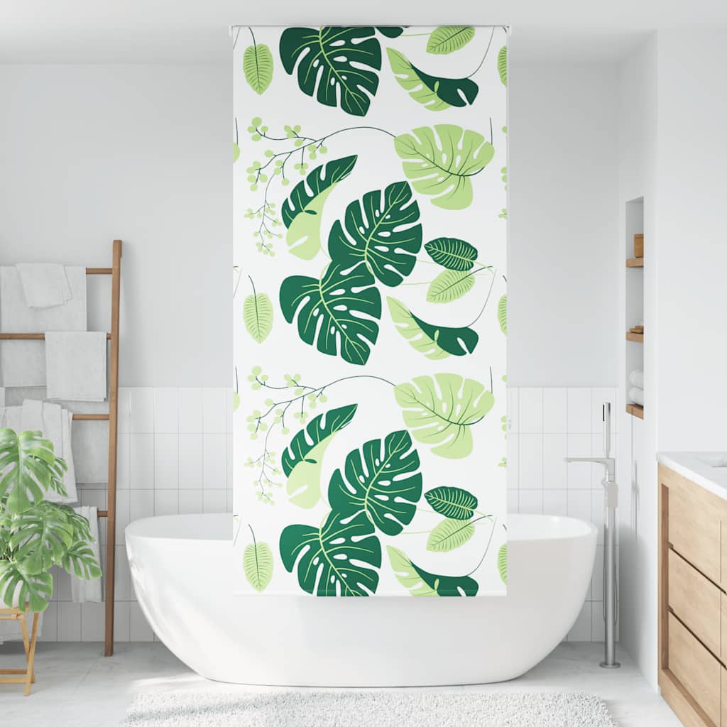 Store enrouleur de douche Vidaxx 110x240 cm, largeur du tissu 106 cm