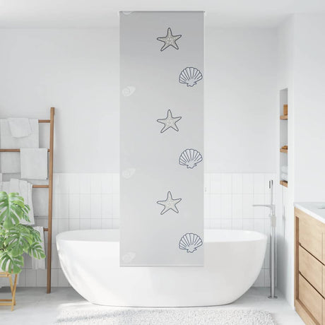 Store enrouleur de douche Vidaxx 70x240 cm, largeur du tissu 66 cm