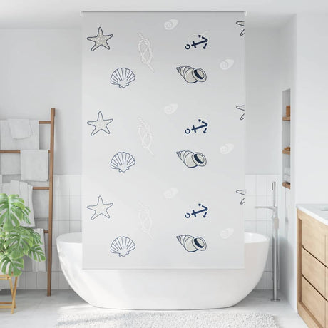 Store enrouleur de douche Vidaxx 140x240 cm, largeur du tissu 136 cm