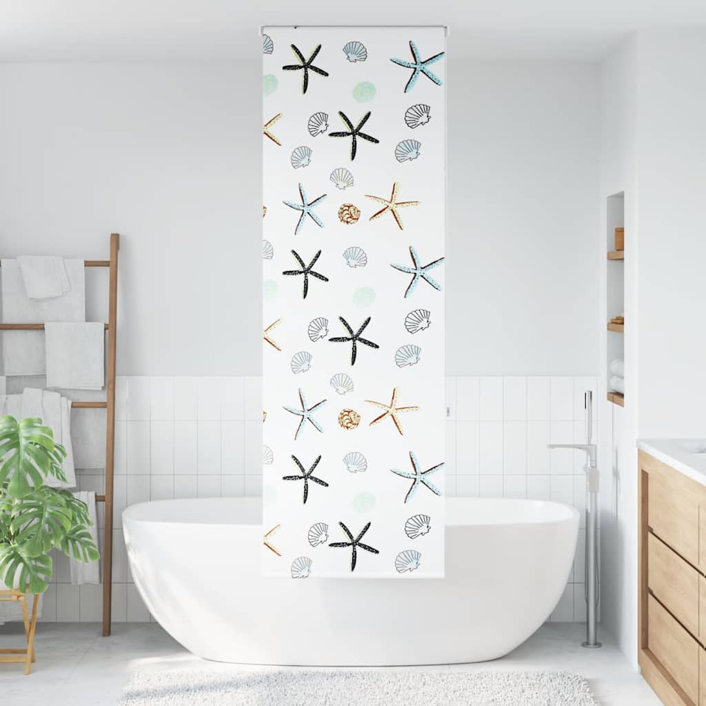 Vidaxl shower roller blind 60x240 cm dust width 56 cm