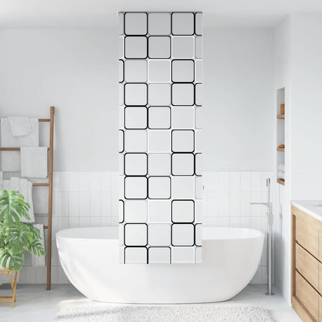 Store enrouleur de douche Vidaxx 70x240 cm, largeur du tissu 66 cm