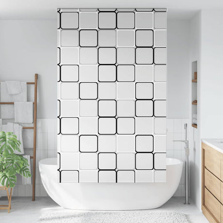 Store enrouleur de douche Vidaxx 120x240 cm, largeur du tissu 116 cm