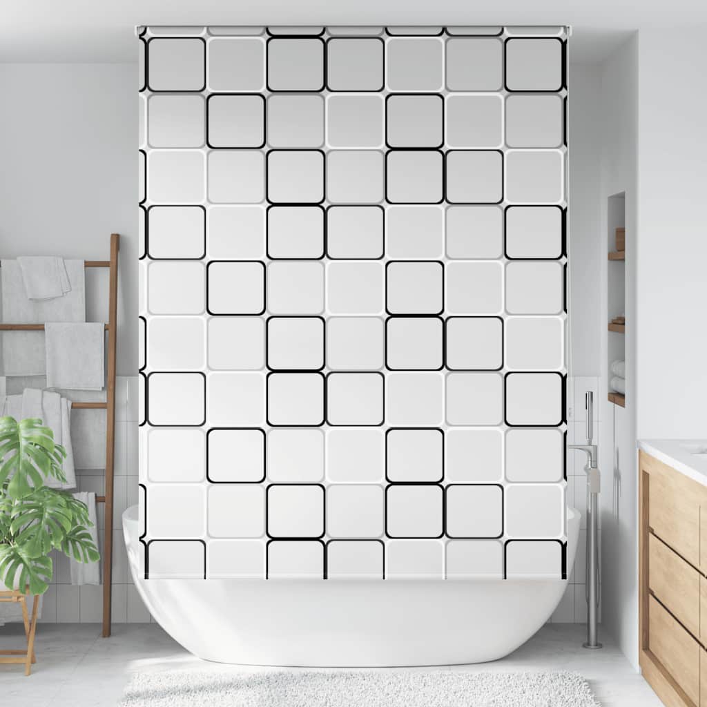 Store enrouleur de douche Vidaxx 150x240 cm, largeur du tissu 146 cm
