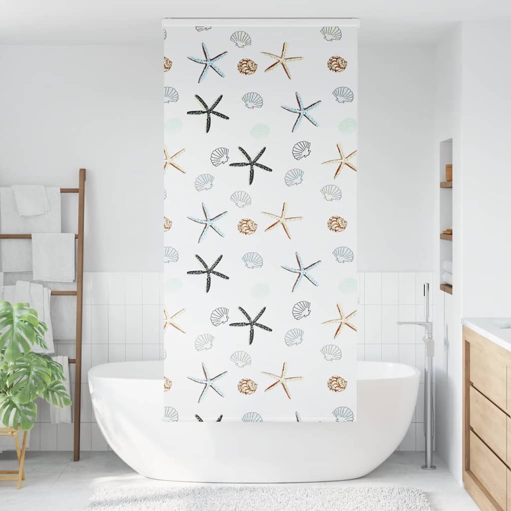 Vidaxl doucherolgordijn met cassette 110x240 cm stofbreedte 106 cm