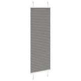 Vidaxl plissé rolgordijn 45x100 cm stofbreedte 44,4 cm antraciet