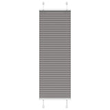Vidaxx store enrouleur plissé 50x100 cm largeur de tissu 49,4 cm anthracite