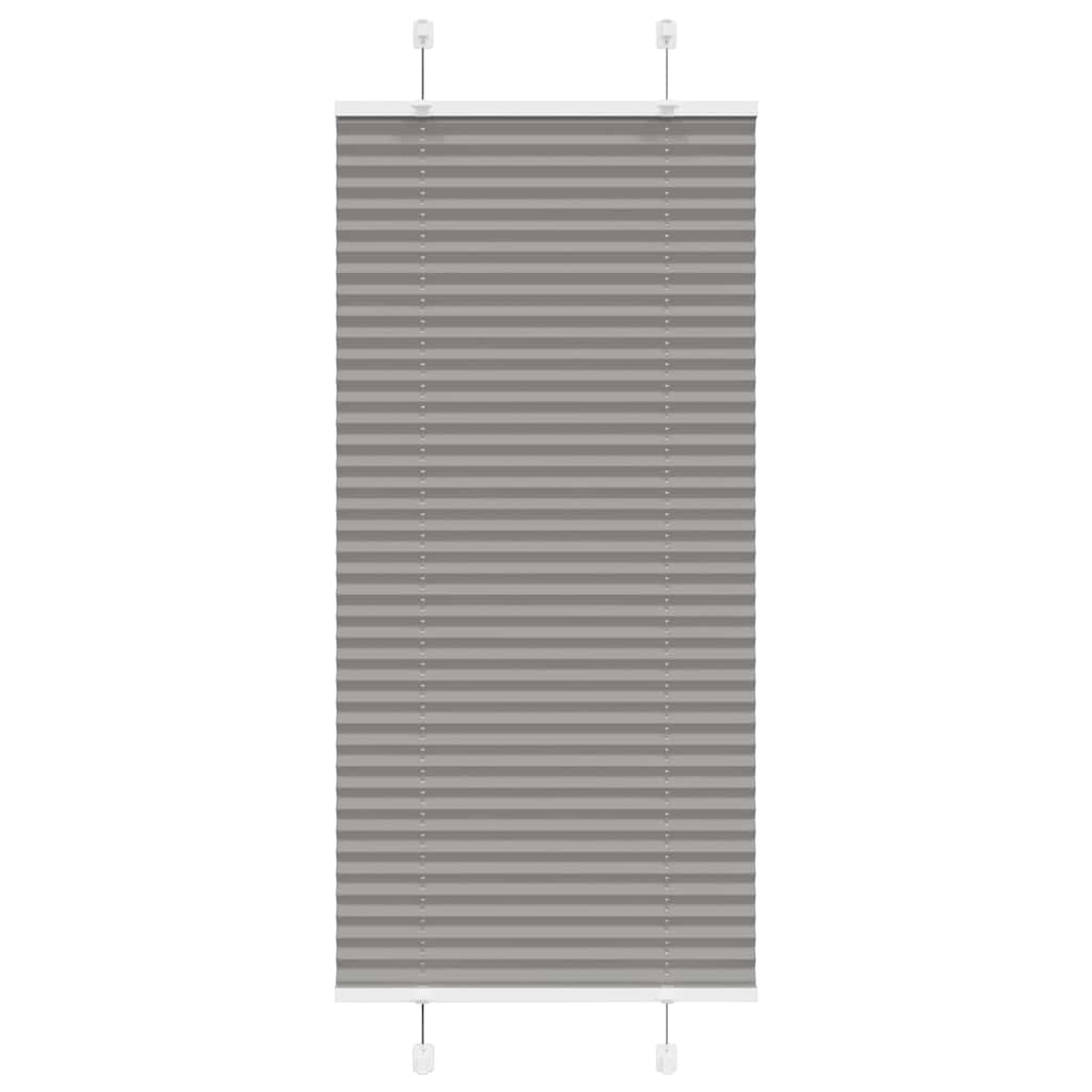 Vidaxx store enrouleur plissé 55x100 cm largeur de tissu 54,4 cm anthracite