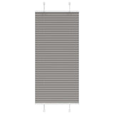 Vidaxx store enrouleur plissé 55x100 cm largeur de tissu 54,4 cm anthracite