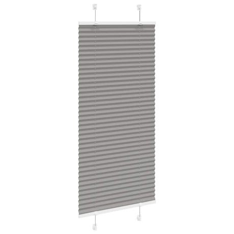 Vidaxx store enrouleur plissé 55x100 cm largeur de tissu 54,4 cm anthracite