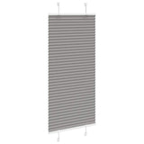 Vidaxx store enrouleur plissé 60x100 cm largeur de tissu 59,4 cm anthracite