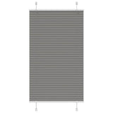 Vidaxx store enrouleur plissé 70x100 cm largeur de tissu 69,4 cm anthracite