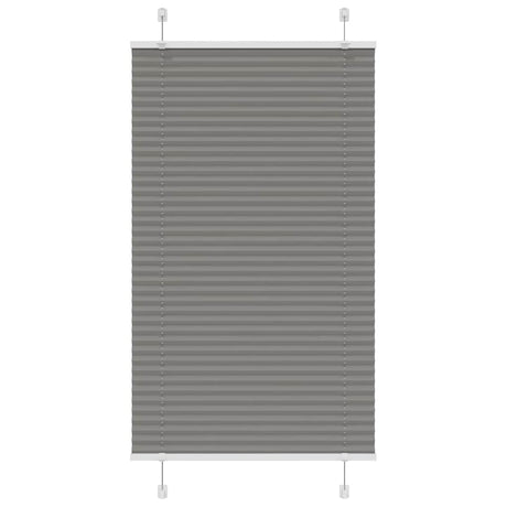 Vidaxx store enrouleur plissé 70x100 cm largeur de tissu 69,4 cm anthracite