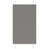 Vidaxx store enrouleur plissé 75x100 cm largeur de tissu 74,4 cm anthracite