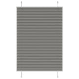 Vidaxx store enrouleur plissé 90x100 cm largeur de tissu 89,4 cm anthracite