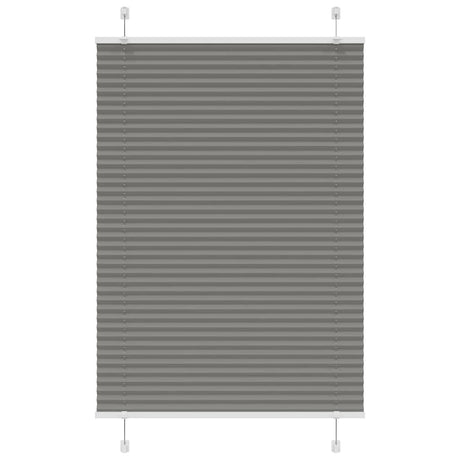 Vidaxx store enrouleur plissé 90x100 cm largeur de tissu 89,4 cm anthracite