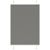 Vidaxx store enrouleur plissé 95x100 cm largeur de tissu 94,4 cm anthracite