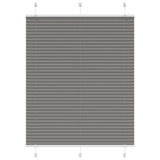 Vidaxx store enrouleur plissé 105x100 cm largeur de tissu 104,4 cm anthracite
