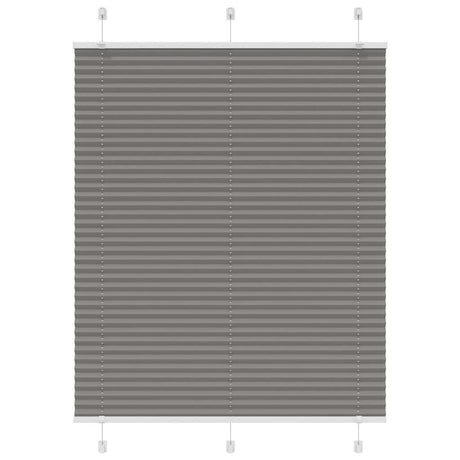 Vidaxx store enrouleur plissé 105x100 cm largeur de tissu 104,4 cm anthracite