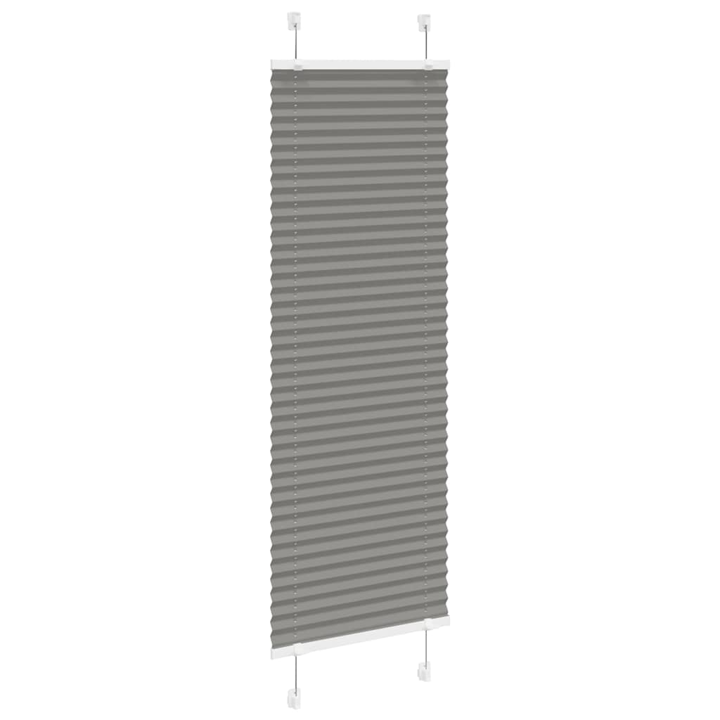 Vidaxx store enrouleur plissé 45x150 cm largeur de tissu 44,4 cm anthracite